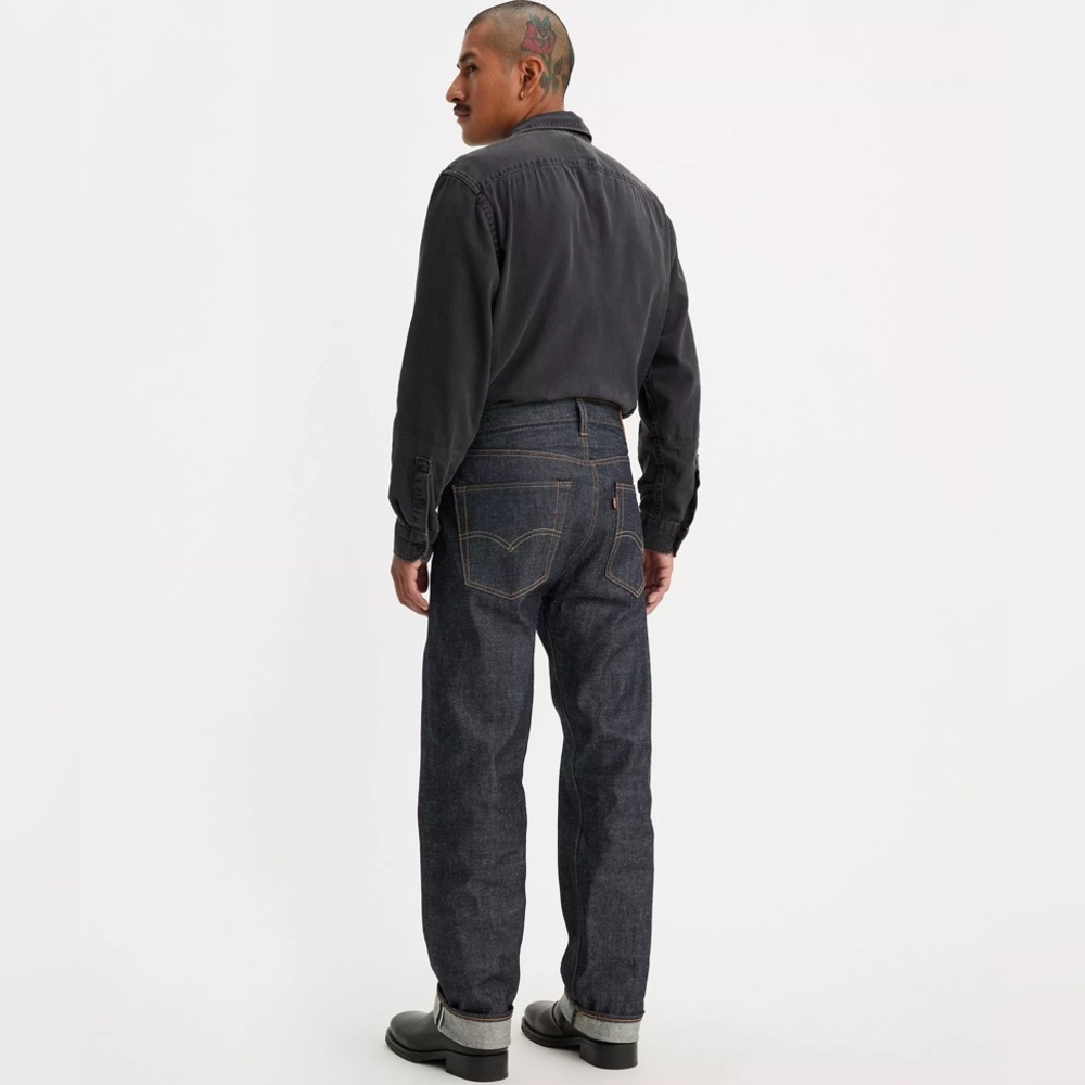 NWT SELVEDGE LEVI'S® 501® ORIGINAL SHRINK-TO-FIT™ JEANS |Size 35/36 - Picture 3 of 16
